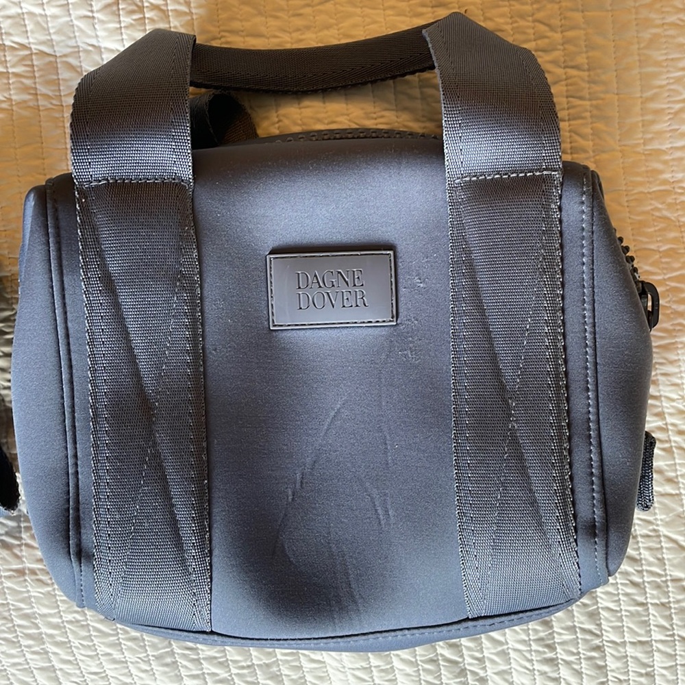 Dagne Dover Mini Micah Crossbody in Slate Blue